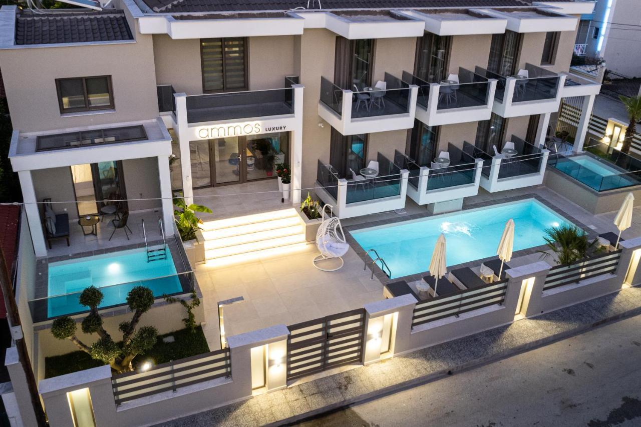 Ammos Luxury Apartments Nea Vrasna Ngoại thất bức ảnh