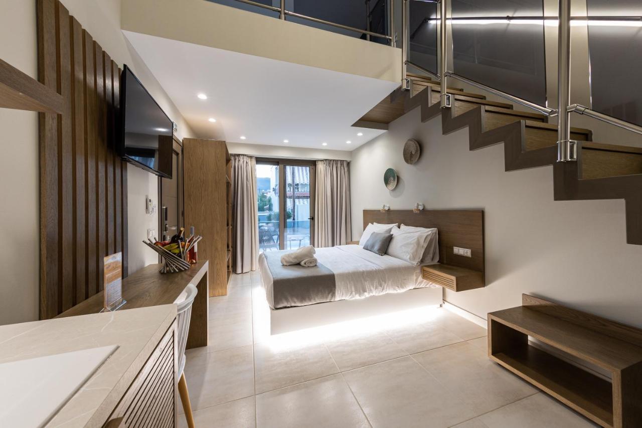 Ammos Luxury Apartments Nea Vrasna Ngoại thất bức ảnh