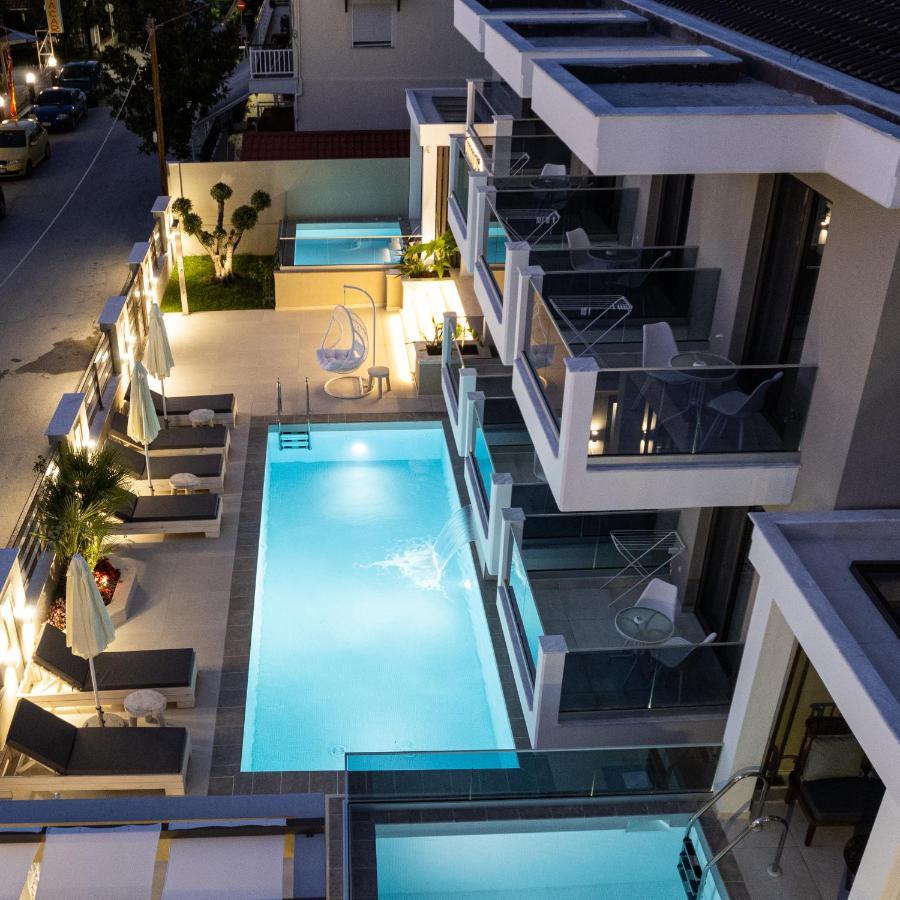 Ammos Luxury Apartments Nea Vrasna Ngoại thất bức ảnh